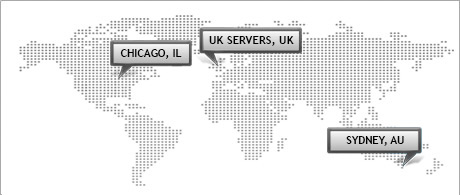 Different datacenter locations Different datacenter locations